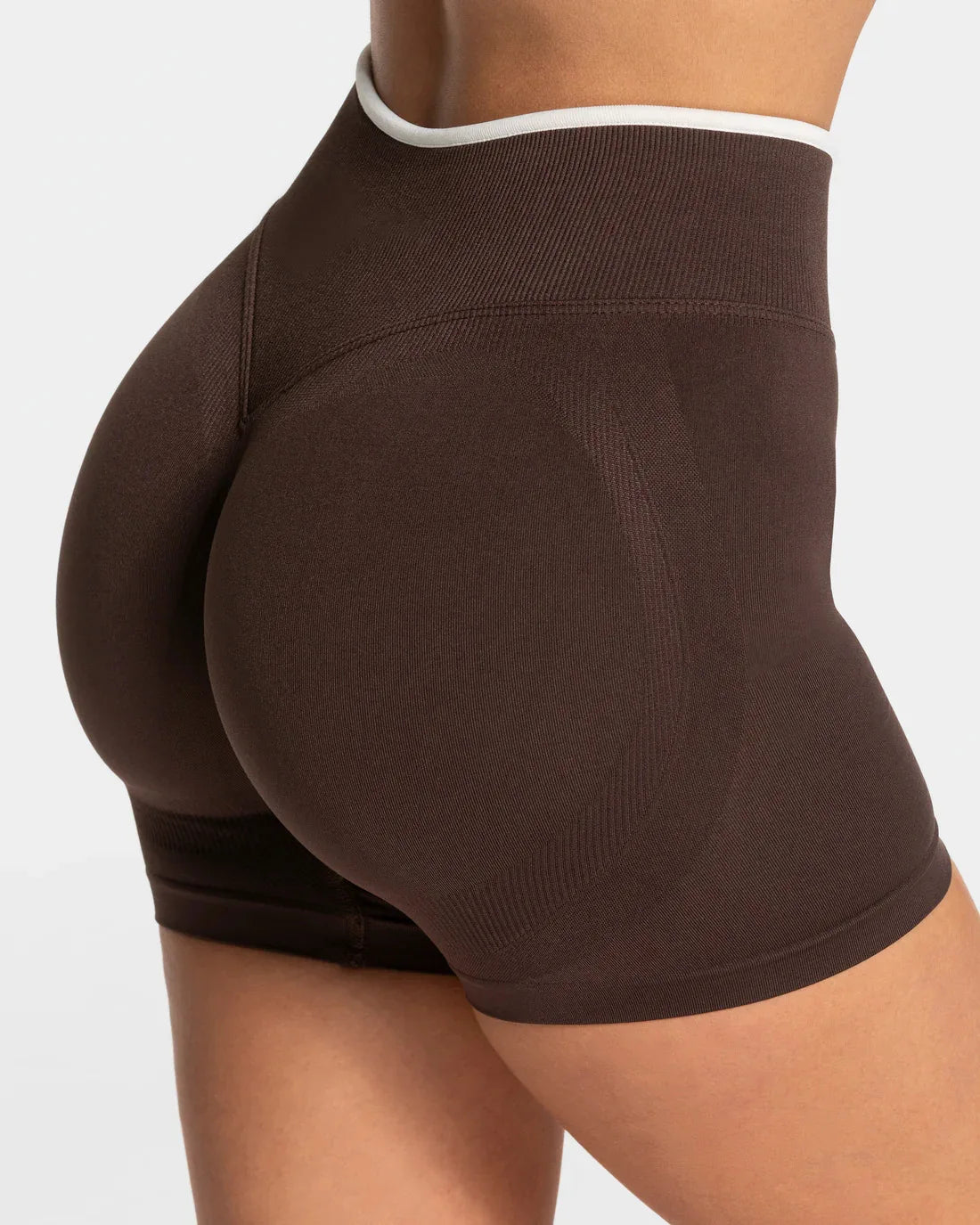 Women's Seamless Gym Color Blocking Sports Shorts High Elastic Tight High Waist Hip Lifting Yoga Pants Running Sports Shorts