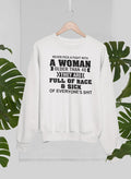 Never Pick A Fight With A Woman Older Than 40 Sweat Shirt