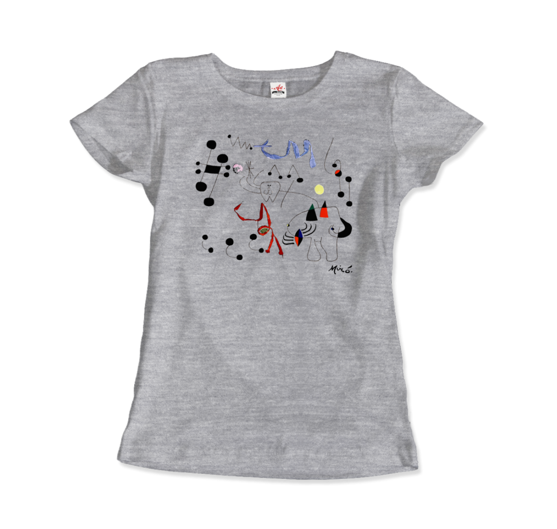 Joan Miro Woman Dreaming of Escape 1945 artwork t-shirt