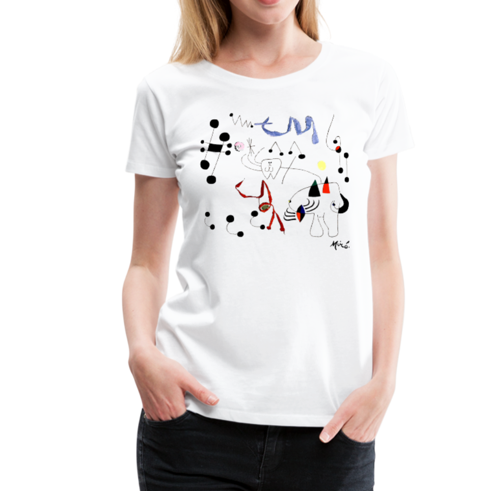 Joan Miro Woman Dreaming of Escape 1945 artwork t-shirt
